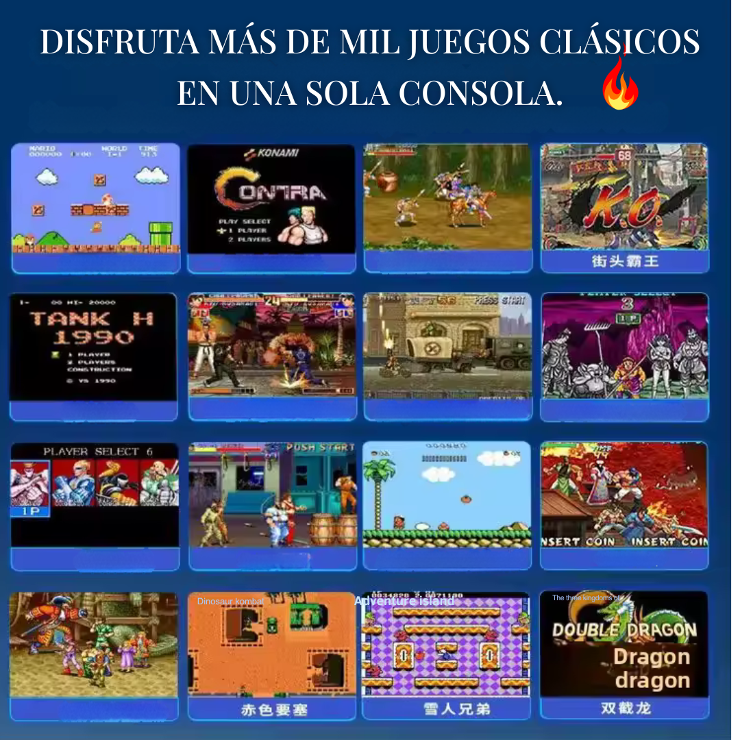 🎮 Revive tu infancia con miles de juegos clásicos!