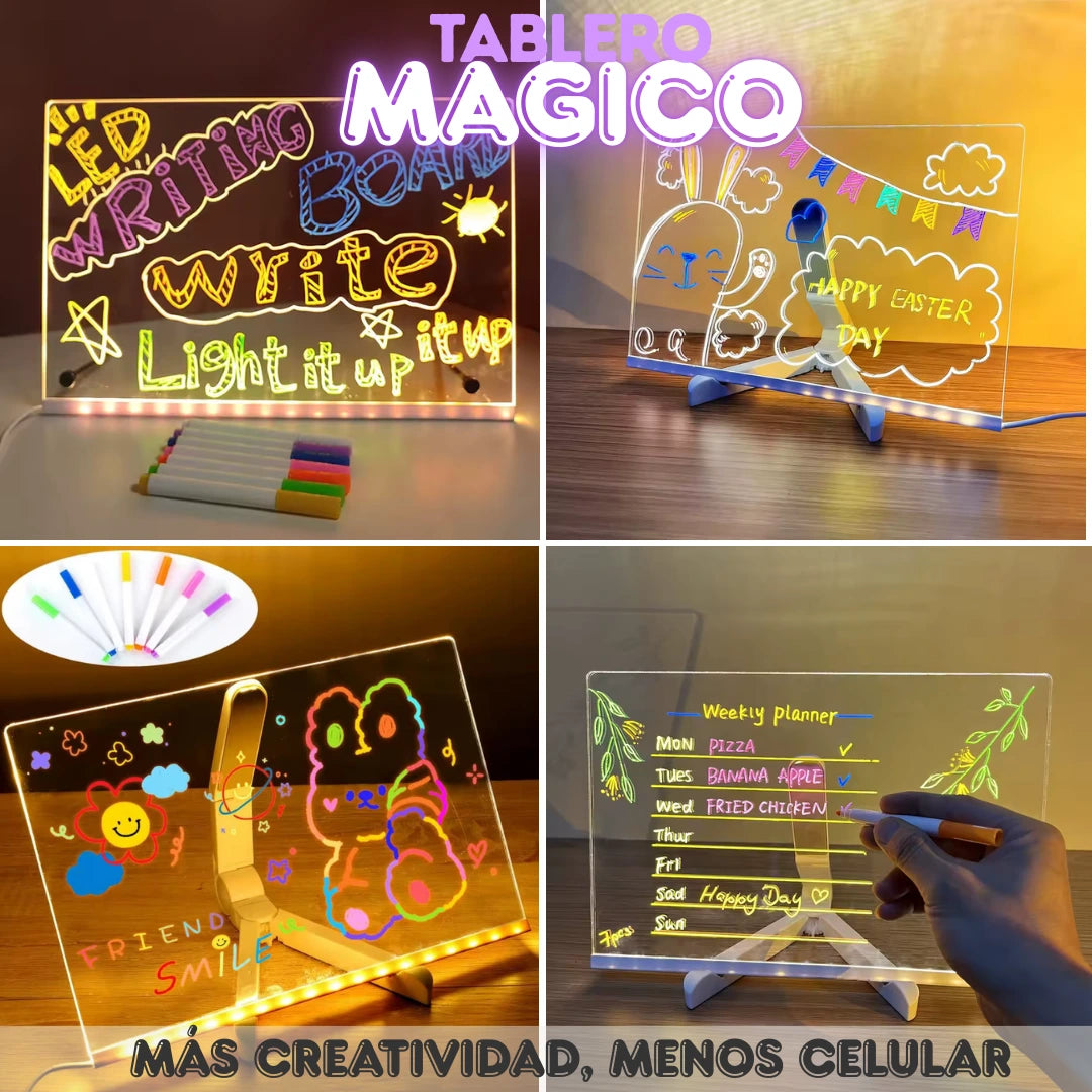 TABLERO MÁGICO LED
